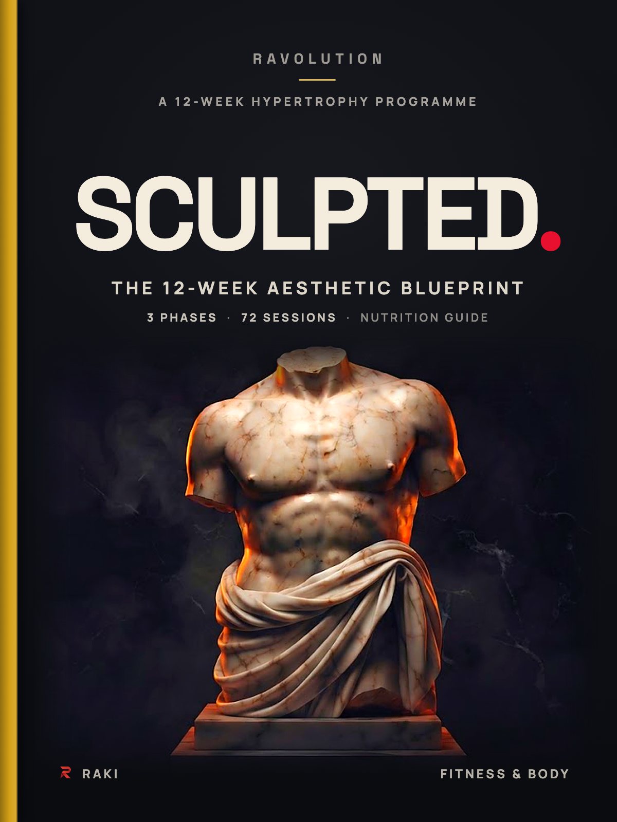 Sculpted: The 12-Week Aesthetic Blueprint book cover
